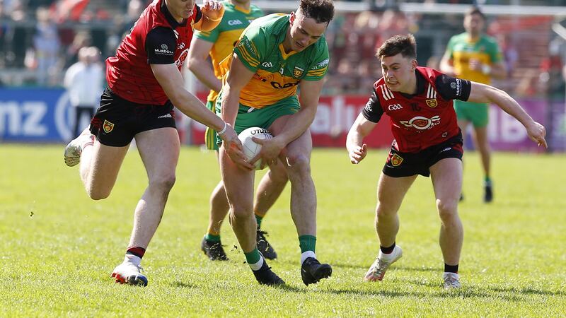 Down toppled Donegal in a hot and heavy Ulster Championship clash in Newry