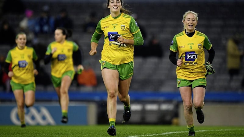 Donegal&#39;s Emer Gallagher (left) is relishing the prospect of marking Meath danger woman Emma Duggan in Saturday&#39;s All-Ireland semi-final 