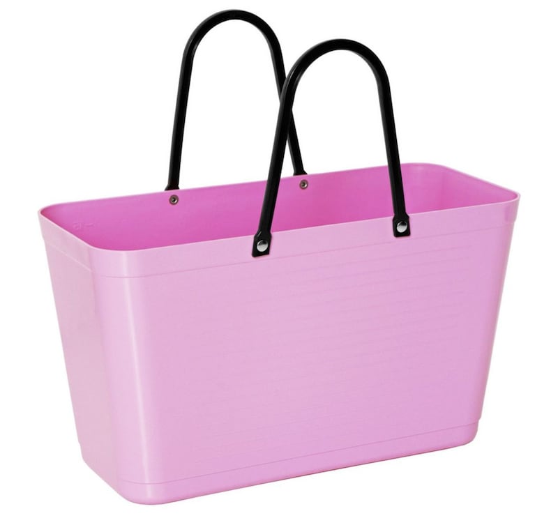 Hinza Bag Large Standard Plastic Pink, &pound;25, available from Daisy Park 