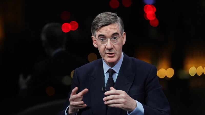 Jacob Rees-Mogg has his own show on GB News (Stefan Rousseau/PA)