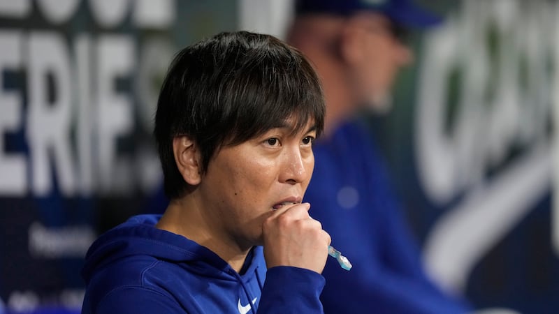 Ippei Mizuhara has been charged (Lee Jin-man/AP)