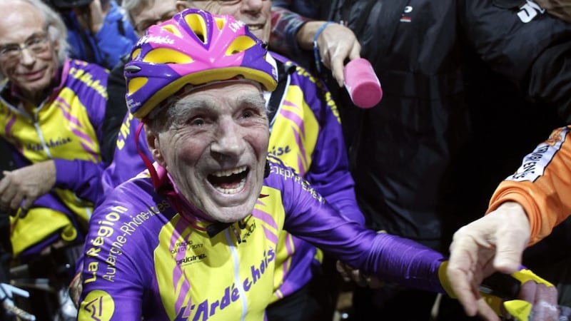 This 105-year-old man smashing a cycling record is all the inspiration you'll need today