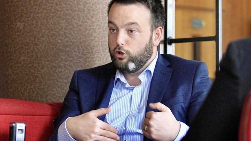 SDLP leader Colum Eastwood said he was open to future discussions about co-operating with Fianna F&aacute;il. Picture by Margaret McLaughlin  