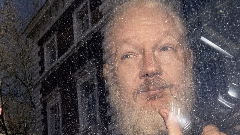 Julian Assange's lawyers have said the case against him is politically motivated. Picture by Victoria Jones/PA Wire