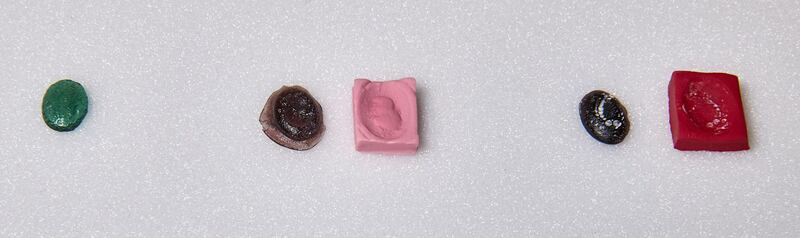 Recovered gems. (British Museum)