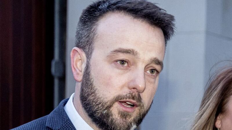 SDLP leader Colum Eastwood will address the Fianna F&aacute;il ard fheis today. Picture by Liam McBurney/PA Wire 