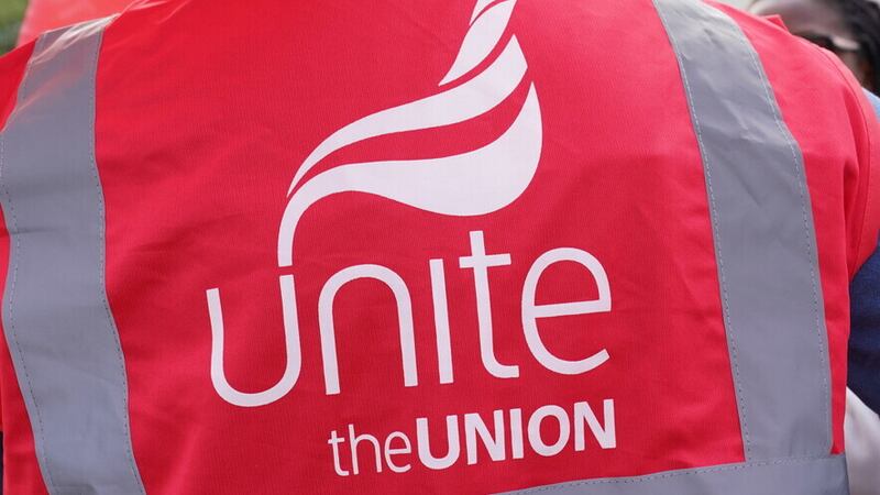 Unite members are joining GMB and SIPTU union members in the planned strike.