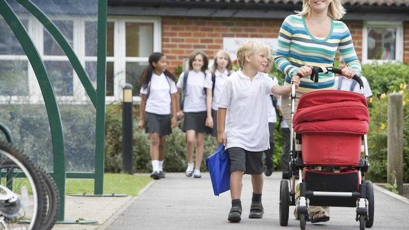The harrowing part of the first day at school is not the wailing infants, but their mothers 