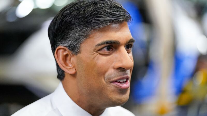 Prime Minister Rishi Sunak said migration levels need to come down (Ian Forsyth/PA)