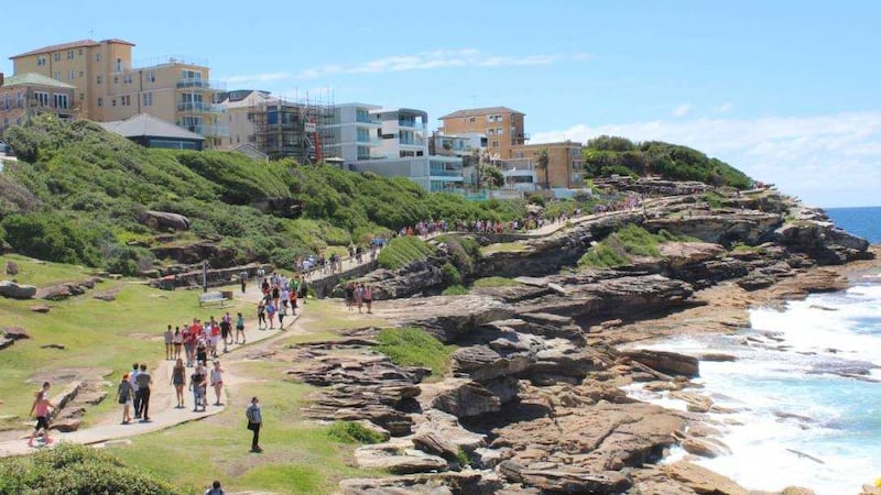 Cormac McAnallen's GAC held the walk on Sydney's Bondi Beach on Sunday&nbsp;