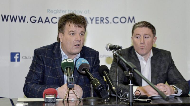 Micheal Briody Chairman CPA (right) and Declan Brennan at the launch in January 2017. 