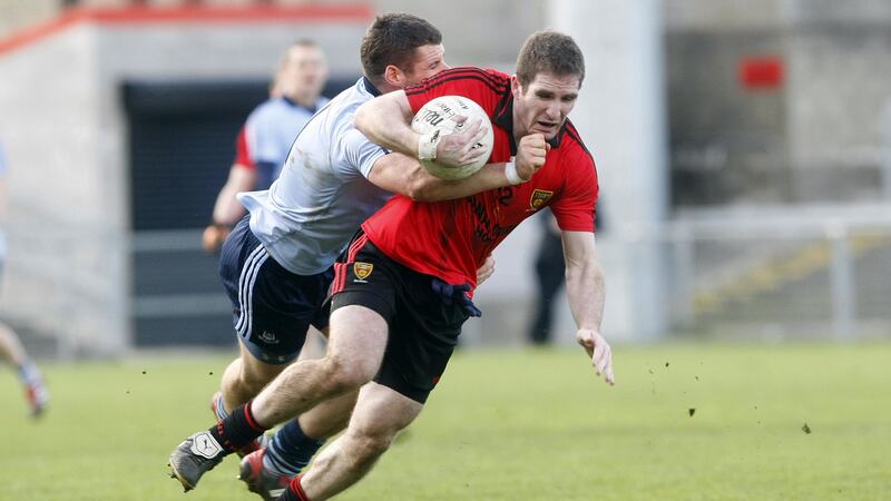 Aidan Carr scored five points on a good day for the Mourne county&nbsp;