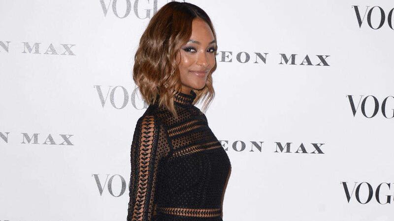 Jourdan Dunn at the opening night of the Vogue100: A Century of Style exhibition 