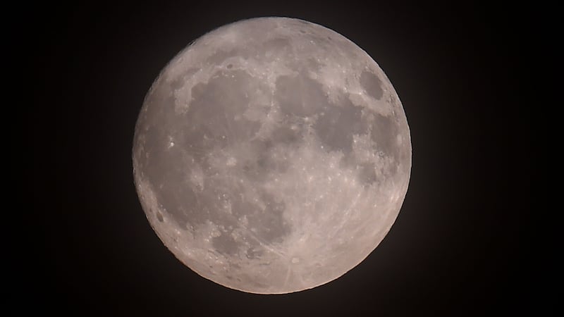 The full moon of April has no change in colour, despite its name.