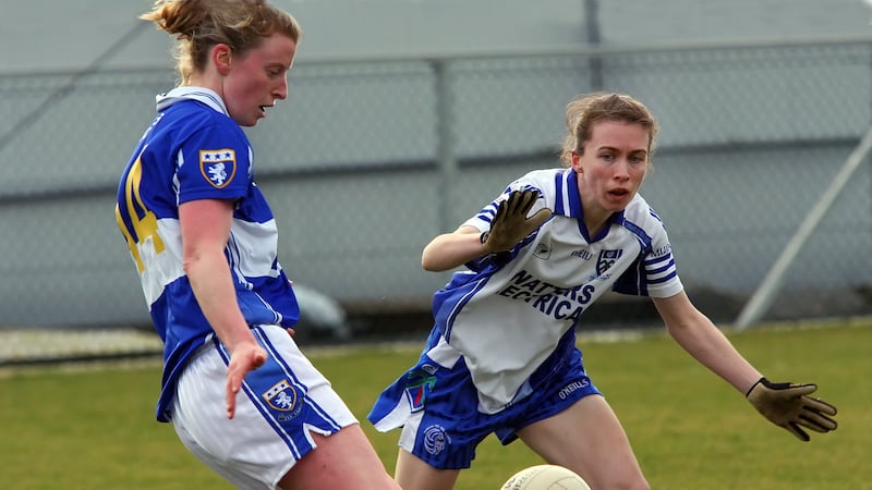 Sharon Courtney (right) says Monaghan didn't train all year to suffer back-to-back Championship defeats&nbsp;