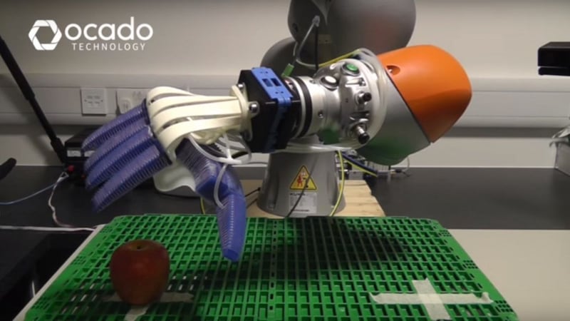Ocado is testing a fruit-picking robot