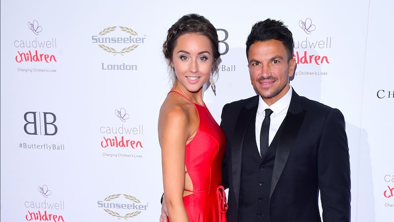 Peter Andre and Emily MacDonagh are to welcome a third child (Ian West/PA)