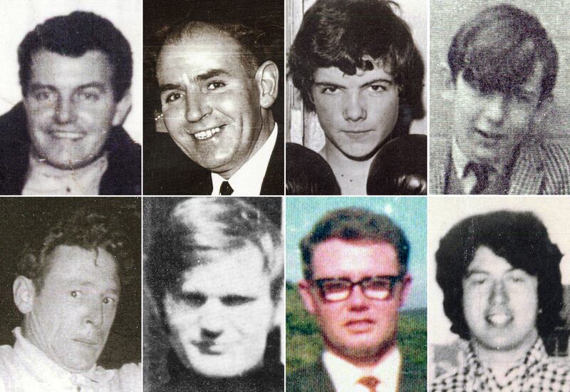 Some of the Bloody Sunday victims
