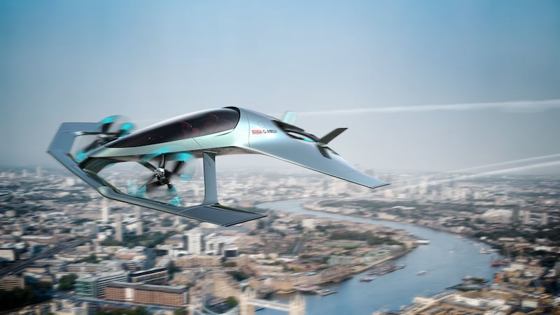 The Volante Vision Concept is a fully autonomous personal aircraft with vertical take-off and landing capabilities