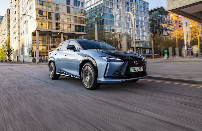 Lexus’ electric cars have had minimal impact on its sales so far. (Lexus)