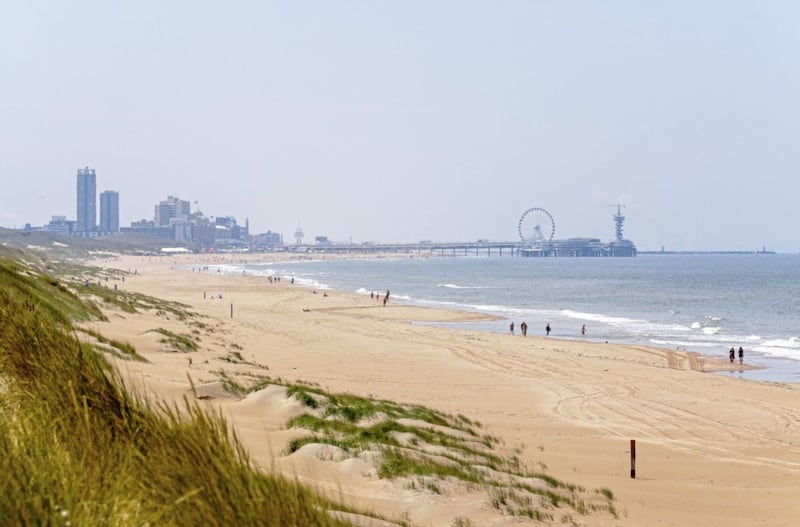 The Hague, from Wassenaar beach 