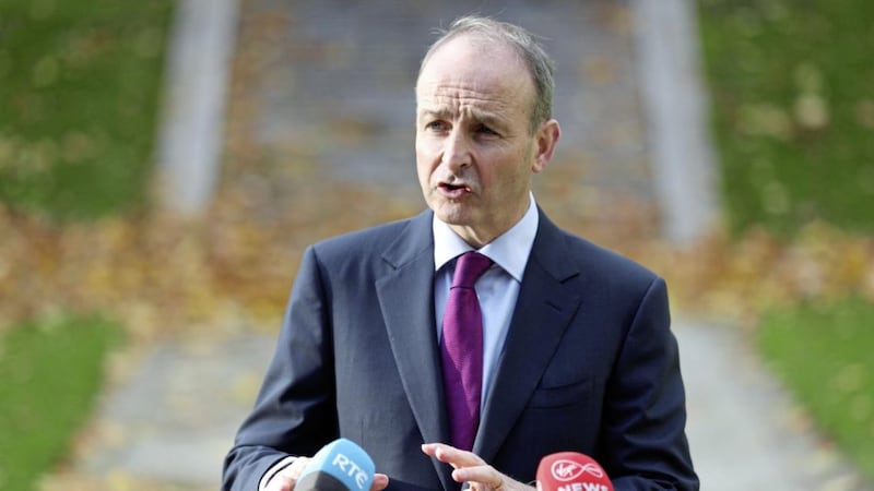 Fine Gael deputy leader Simon Coveney said he very much supported Miche&aacute;l Martin&rsquo;s shared island unit  