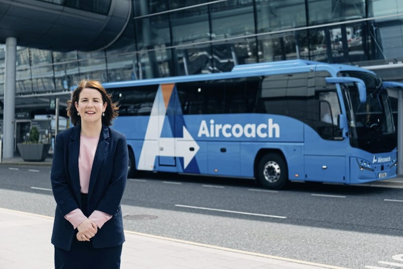 Dervla McKay, managing director of Aircoach, which acquired Derry&#39;s Airporter in October. 