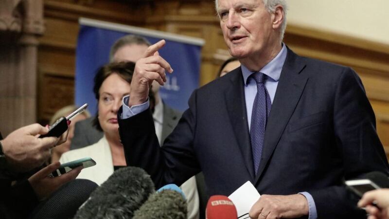 The EU&#39;s chief Brexit negotiator Michel Barnier said the EU would support any deal with maintained the Good Friday Agreement. Picture by Niall Carson/PA Wire 