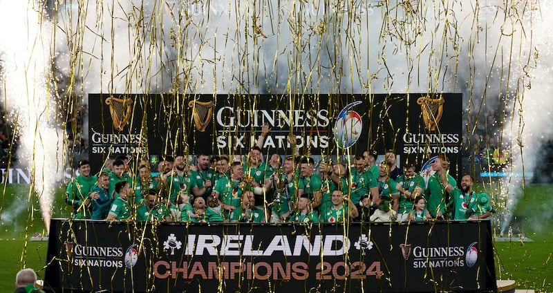 Ireland clinched back-to-back Six Nations titles