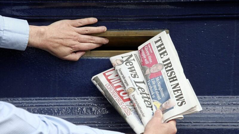 Newspapers have come under pressure during the pandemic. Picture by Mal McCann 