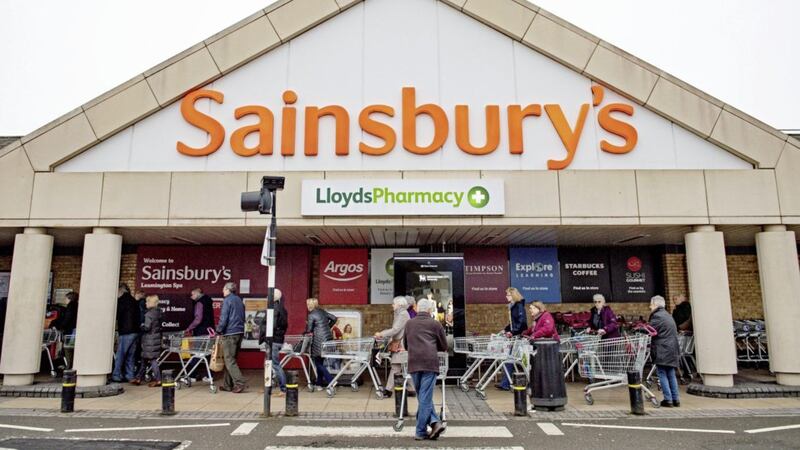Sainsbury&#39;s reported a 9.3 per cent rise in sales over the Christmas period. Picture by Jacob King/PA Wire 