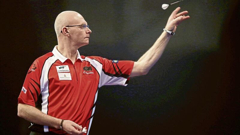 Mickey Mansell will play in the PDC Home Tour from his Clonoe home tonight 
