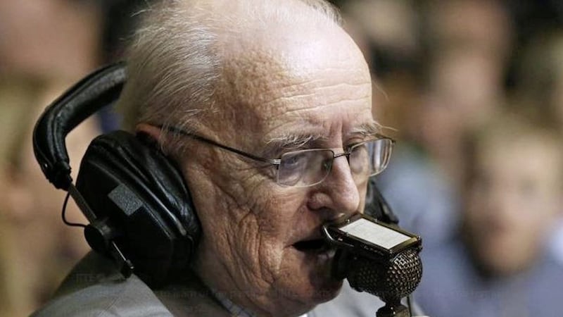 The funeral was held yesterday for legendary broadcaster Jimmy Magee 