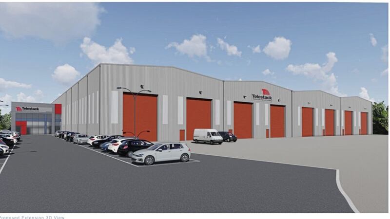 Plans developed by Astec to expand the Telestack facility in Omagh. 