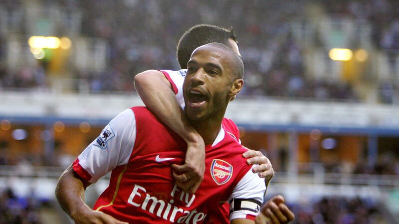 Arsenal strker Thierry Henry
