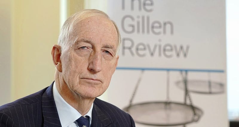Sir John Gillen, who is currently leading the Independent Review to deliver justice in serious sexual offence cases, said children and young people &quot;have an unqualified right to be provided with effective protection both inside and outside the criminal justice system&quot;. Photo: Aaron McCracken. 