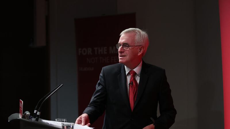 John McDonnell said: &quot;It's a 32-hour working week, implemented over a 10-year period. It will apply to everybody&quot;&nbsp;