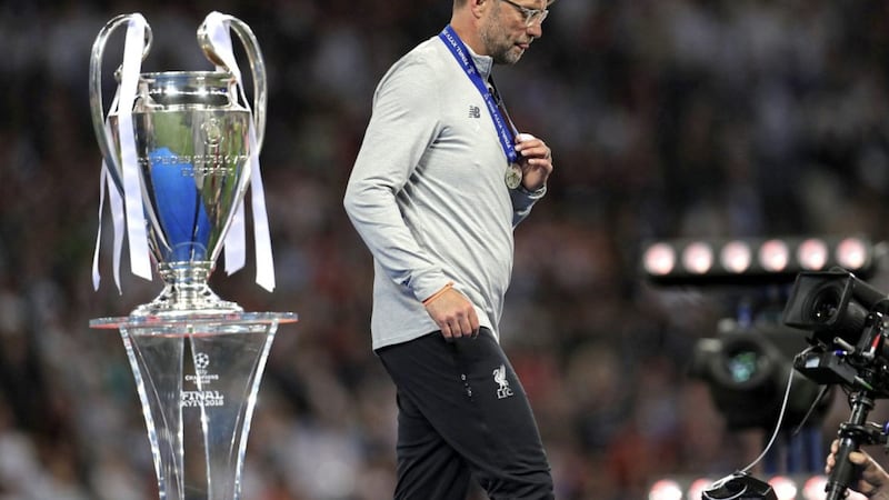 Liverpool manager Jurgen Klopp was sad for a time but soon perked up after the Champions League Final loss. 