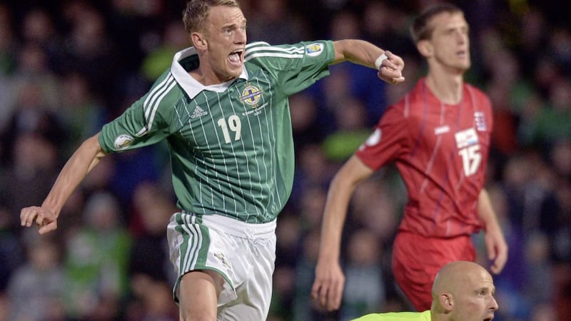 Co Derry-born striker Dean Shiels has been capped 14 times for Northern Ireland 