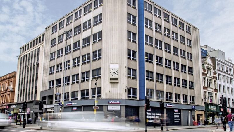Donegall House in Belfast city centre was sold for &pound;9.6m at a net initial yield of 5.6 per cent 