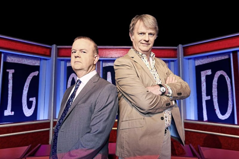Have I Got News For You regulars Ian Hislop and Paul Merton 