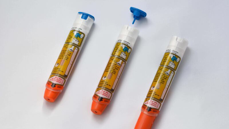 The MHRA has strengthened its guidance on how to recognise and respond to the signs of anaphylaxis, including the use of adrenaline auto-injectors (Alamy/PA)