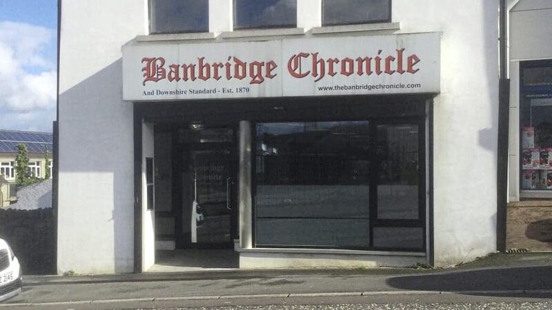 The Banbridge Chronicle was saved from closure after being acquired by DNG Media in Scotland 