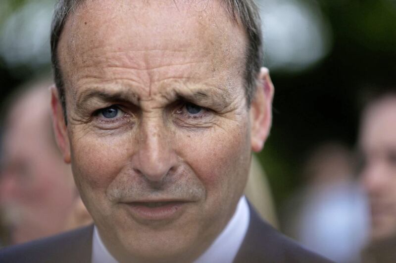 Mich&eacute;al Martin did not mention linking up with the SDLP during his speech in Glenties. Picture by Brian Lawless/PA Wire 