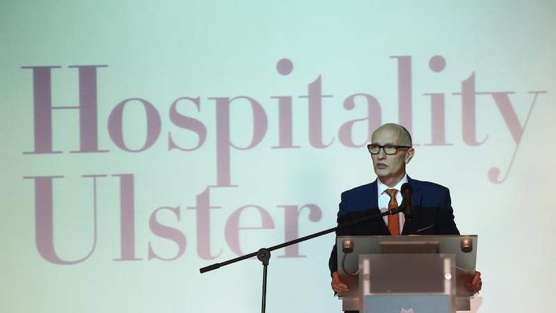 Hospitality Ulster chief executive Colin O&#39;Neill launches the rebranded organisation 