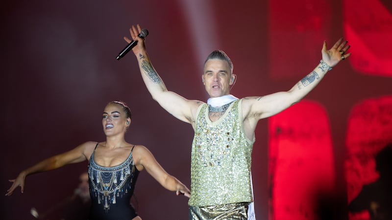 Robbie Williams will headline BST Hyde Park festival in 2024 (Joe Giddens/PA)