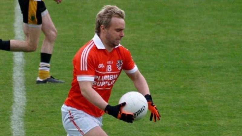 Michael McConville, who has died aged 31, played for Clann Eireann in Lurgan. Picture from Amagh GAA 