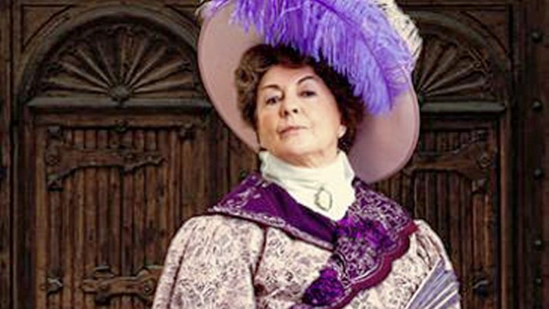 Gwen Taylor Lady Bracknell in the Belfast Grand Opera House production of The Importance of Being Ernest