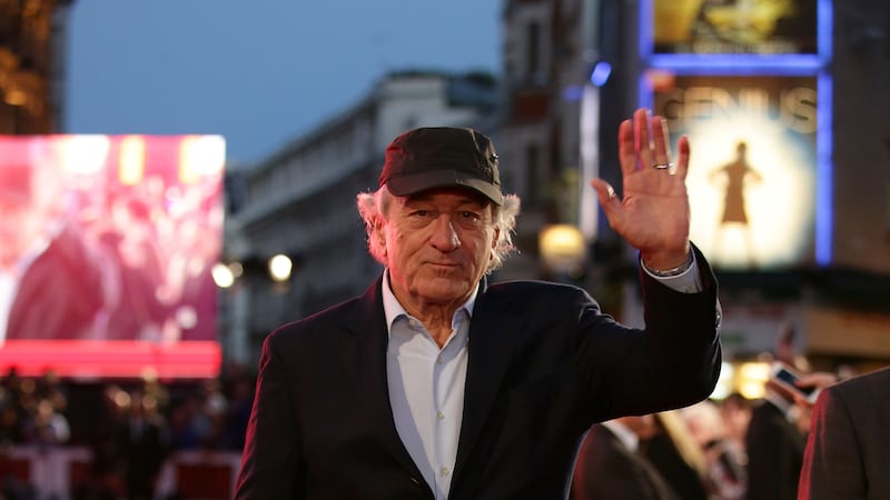 The Hollywood star, 76, plays gangland enforcer Frank Sheeran in the Netflix production.