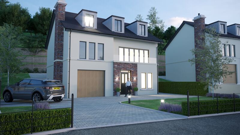 A CGI impression of a four bedroom detached home&nbsp;